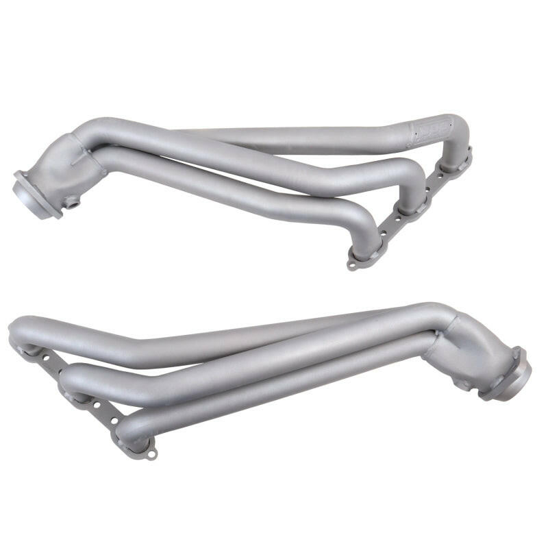 BBK 05-10 Dodge Challenger V6 Long Tube Exhaust Headers And Y Pipe And Converters - 1-5/8 Chrome Headers & Manifolds BBK