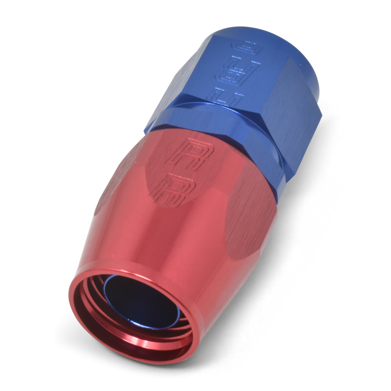 Russell Performance -10 AN Red/Blue Straight Full Flow Hose End Fittings Russell