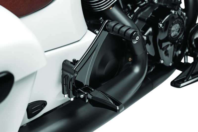 Kuryakyn Passenger Peg Mounts Indian Models Gloss Black Footpegs Kuryakyn