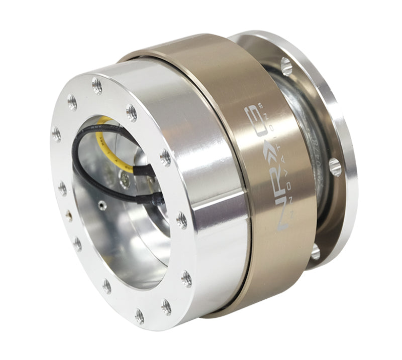 NRG Quick Release Gen 1.5 - Silver Body / Titanium Chrome Ring Quick Release Adapters NRG