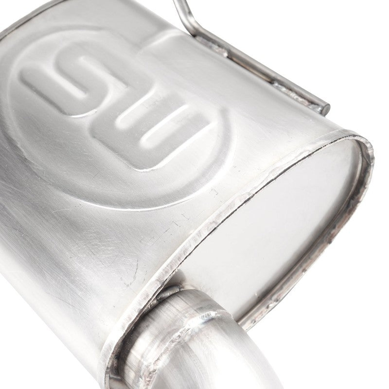 Stainless Works 2018 Jeep TrackHawk 6.2L 3in Catback System X-Pipe Turbo S-Tube Muffler Stock Exit Catback Stainless Works