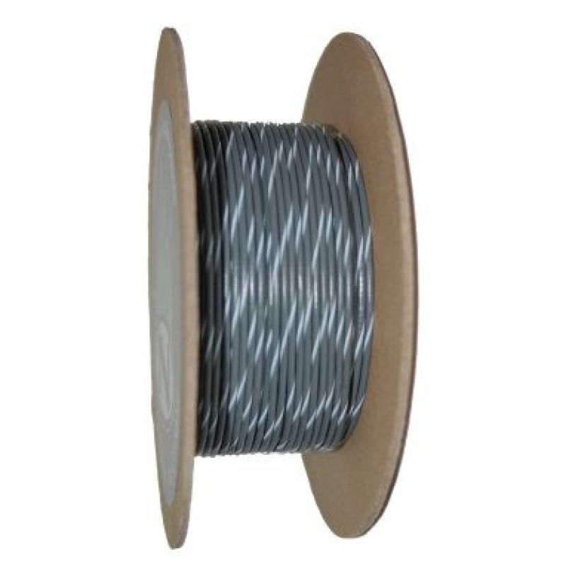 NAMZ OEM Color Primary Wire 100ft. Spool 20g - Gray/White Stripe Wire Loom NAMZ