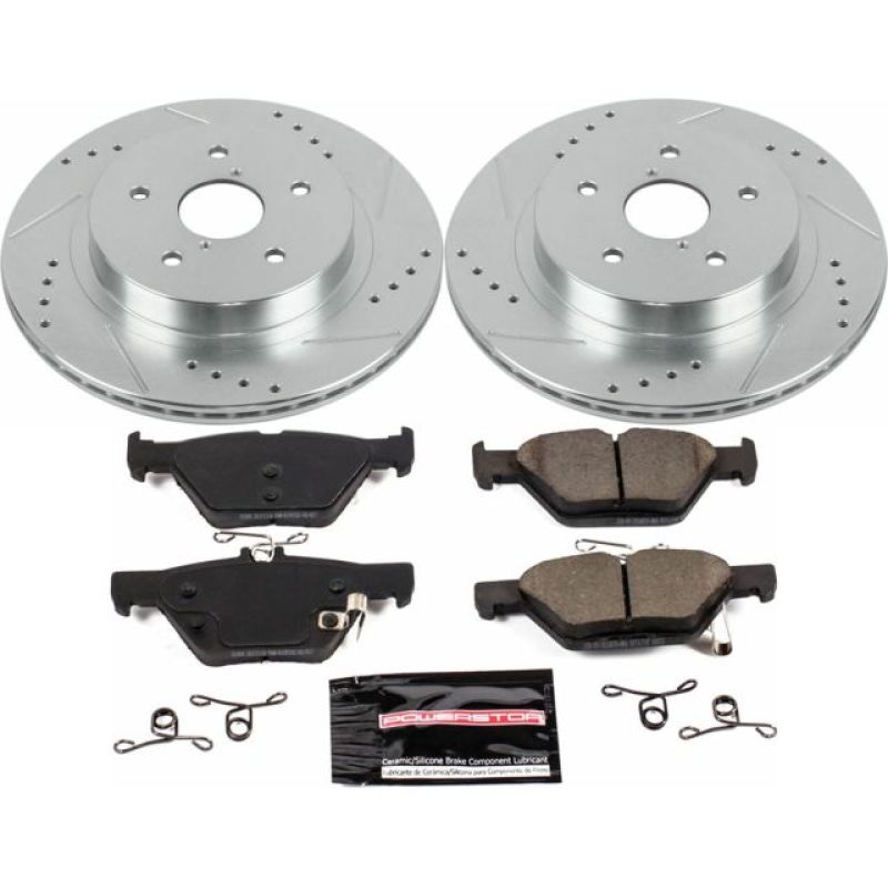 Power Stop 15-18 Subaru Legacy Rear Z23 Evolution Sport Brake Kit Brake Kits - Performance D&S PowerStop