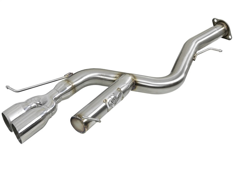 aFe MACHForce XP 08-13 BMW 135i L6-2.0L N54/N55 3in. 304 SS Axle-Back Exhaust w/Polished Tips Catback aFe