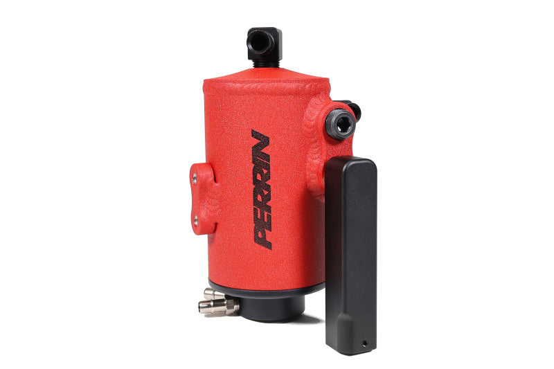 PERRIN 22-24 Subaru WRX Air Oil Separator - Red Oil Separators Perrin Performance