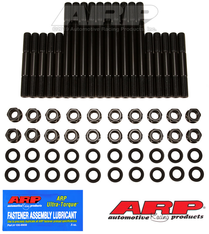 ARP Ford 351R Block, w/6049-N351 heads, head stud kit Head Stud & Bolt Kits ARP