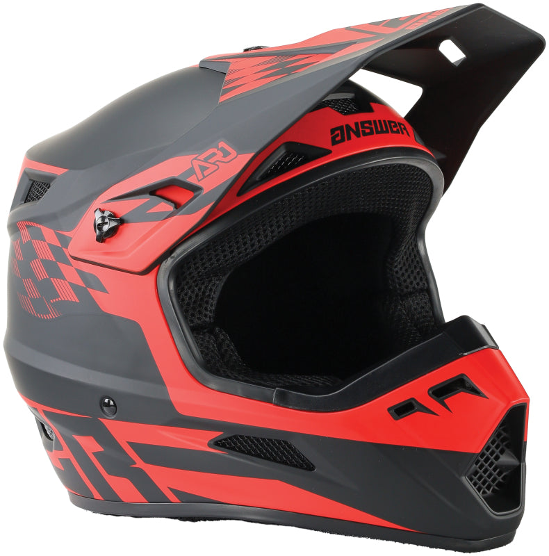 Answer AR1 Sweep Helmet Black/Red Youth - Small Helmets and Accessories Answer