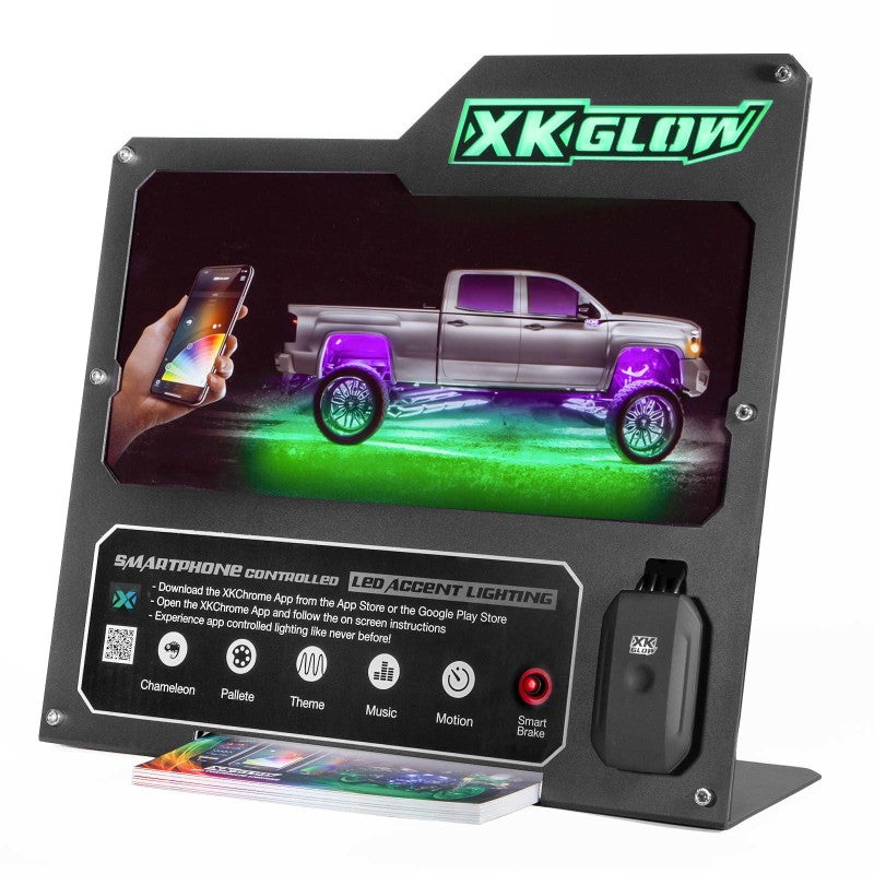 XK Glow 2nd Gen Metal Countertop Display (Truck) Marketing XKGLOW