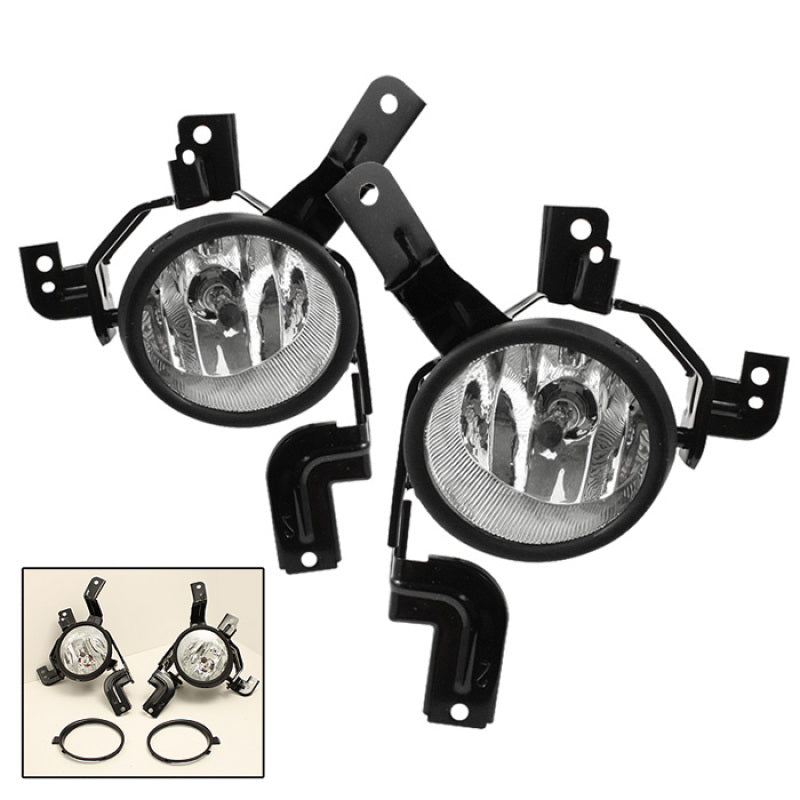 Spyder Honda CRV 07-09 OEM Fog Lights W/Switch Clear FL-HCRV07 Fog Lights SPYDER