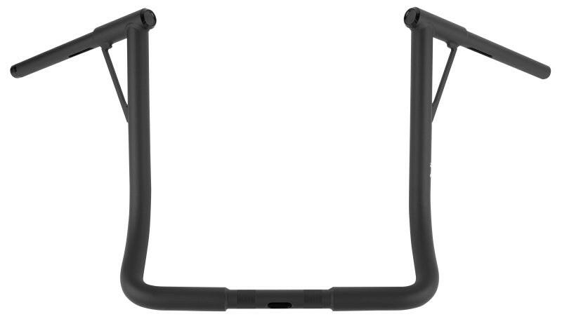 Burly Brand Louie B Bar 16in - Textured Black Handlebars Burly Brand