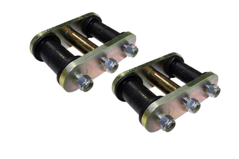 Fishbone Offroad 87-95 Jeep YJ Wrangler Front or Rear Greaseable Shackles Shackle Kits Fishbone Offroad