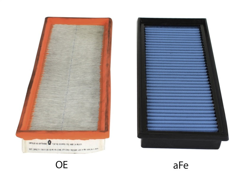 aFe MagnumFLOW OEM Replacement Air Filter PRO 5R 12-14 Fiat 500 L4 1.4L Air Filters - Drop In aFe