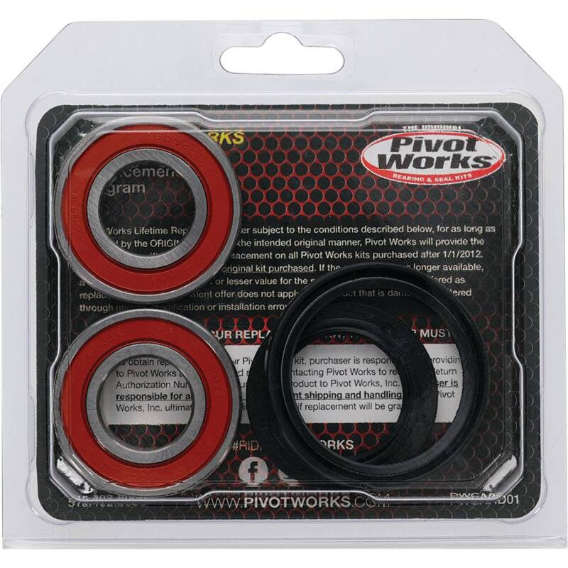 Pivot Works Husqvarna Wheel Bearing Kit Premium Bearings Control Arms Pivot Works