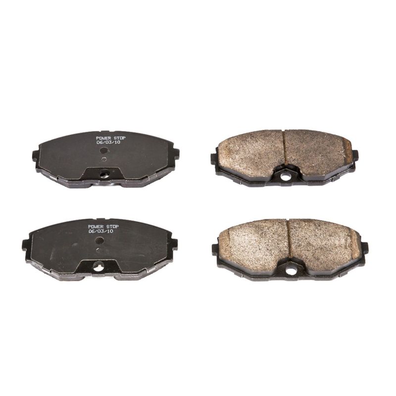 Power Stop 90-96 Infiniti Q45 Front Z16 Evo Ceramic Brake Pad Brake Pads - OE PowerStop