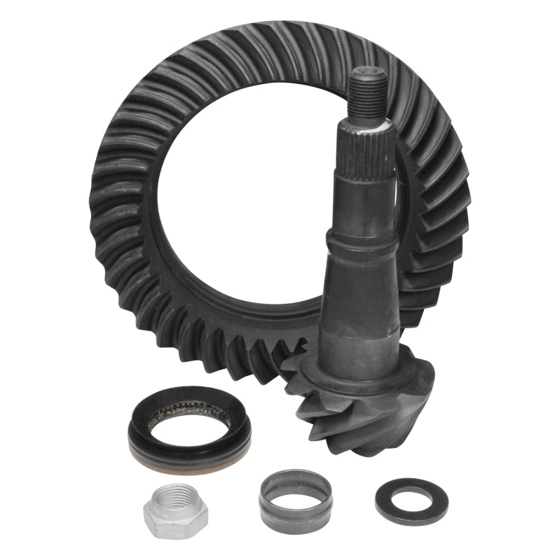 Yukon Reverse Ring & Pinion w/ 4:44 Gear Ratio for Dodge RAM 9.25in. - w/ Solid Front Final Drive Gears Yukon Gear & Axle
