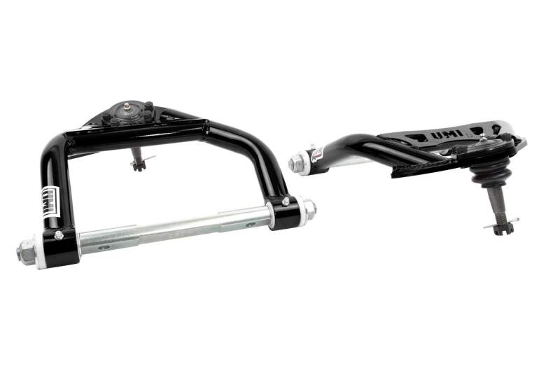UMI Performance 64-72 GM A-Body Tubular Upper & Lower Front A-Arm Kit - Black Control Arms UMI Performance