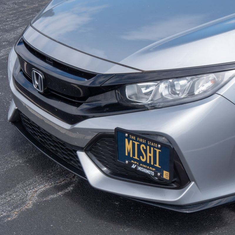 Mishimoto 17-21 Civic License Plate Relocation Kit License Plate Relocation Mishimoto