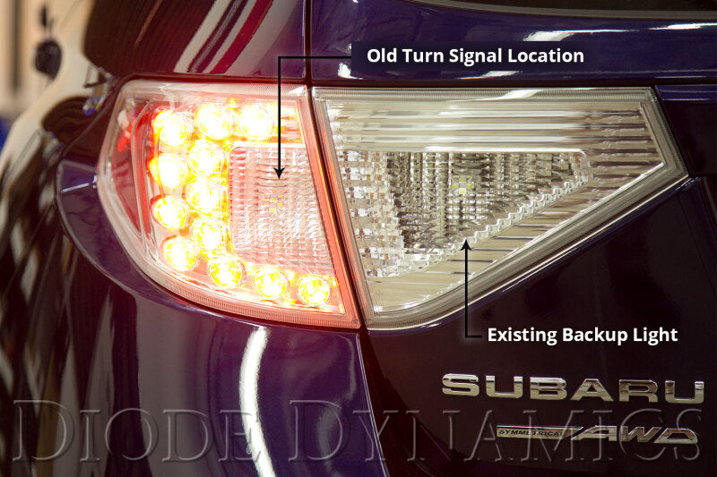 Diode Dynamics 08-14 Subaru WRX/STi Hatchback Tail as Turn +Backup Module (USDM) Module Only Light Accessories and Wiring Diode Dynamics