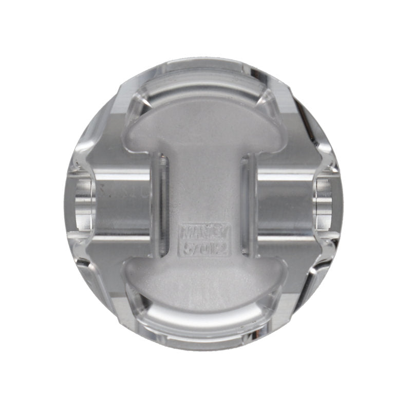 Manley 08+ Mitsubishi 4B11T 86mm STD -11cc Dome 9.0:1 CR Turbo Tuff Series Piston Set w/ Rings Piston Sets - Forged - 4cyl Manley Performance