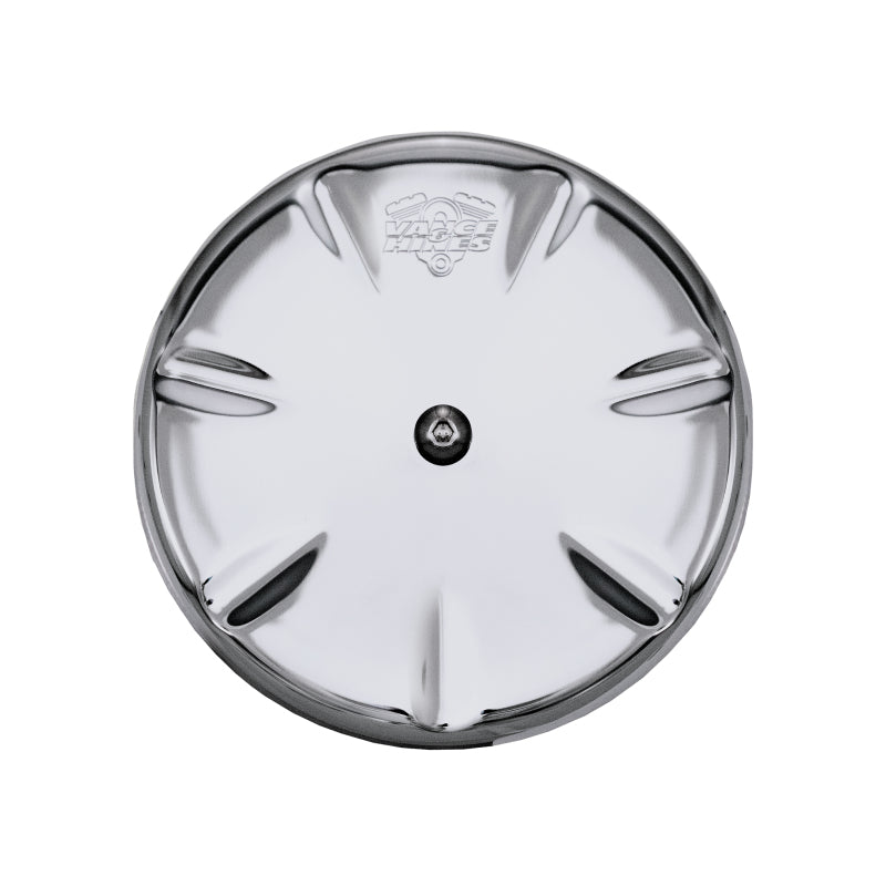 Vance & Hines Skullcap Eliminator Ac Intake Cover Black Air Intake Components Vance and Hines