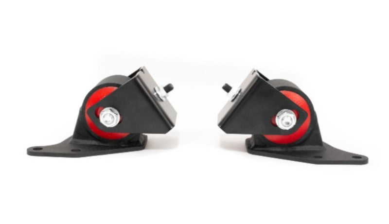 Innovative 90-93 Mazda Miata NA 1.6L Black Steel Replacement Mounts 75A Bushings (No Trans Mount) Engine Mounts Innovative Mounts