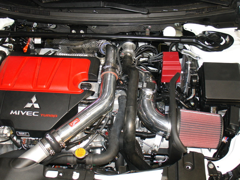 Injen 2008-14 Mitsubishi Evo X 2.0L 4Cyl Polished Short Ram Intake Cold Air Intakes Injen