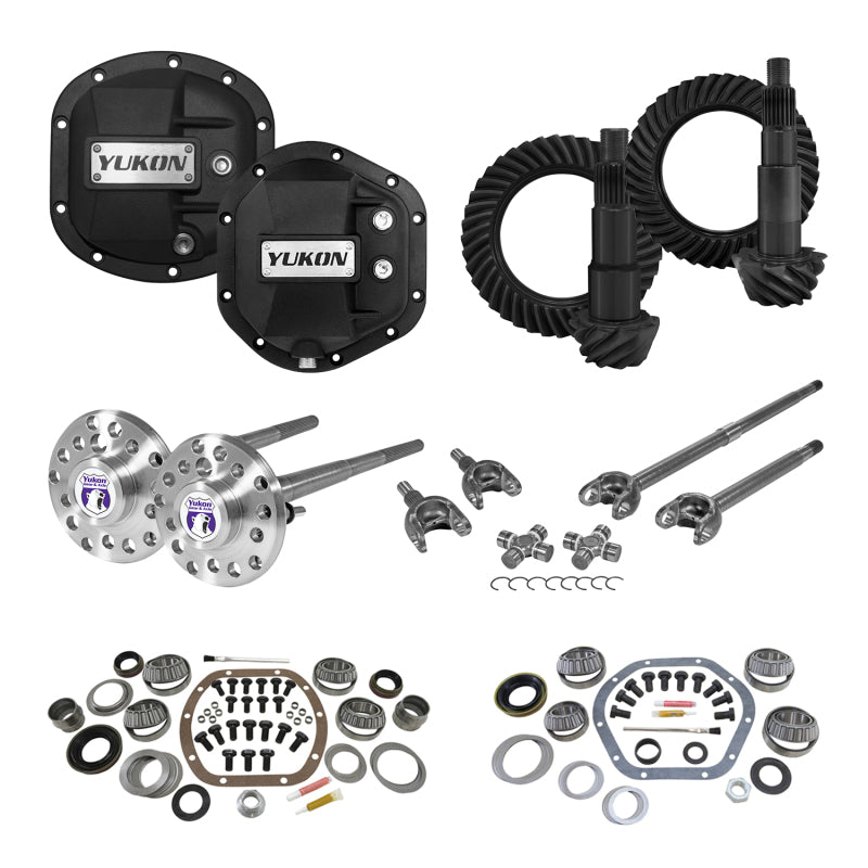 Yukon Gear & Install Kit Stage 4 Package For Jeep JK (Non-Rubicon) in a 4.56 Ratio Differential Install Kits Yukon Gear & Axle