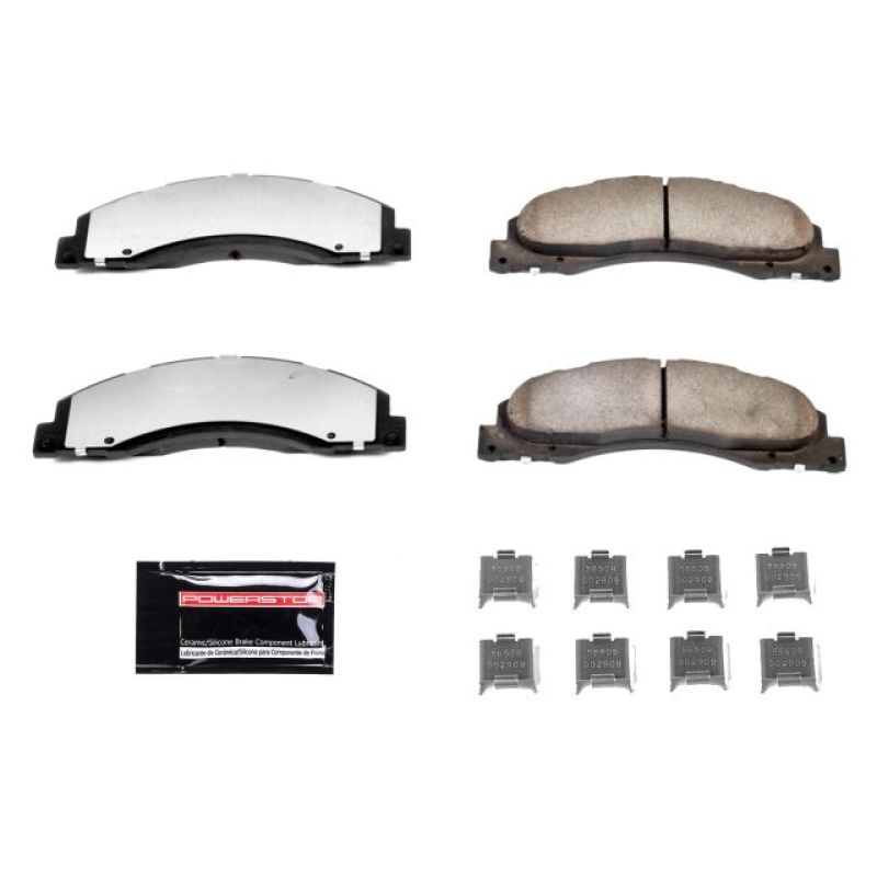 Power Stop 08-14 Ford E-150 Front Z36 Truck & Tow Brake Pads w/Hardware Brake Pads - Performance PowerStop