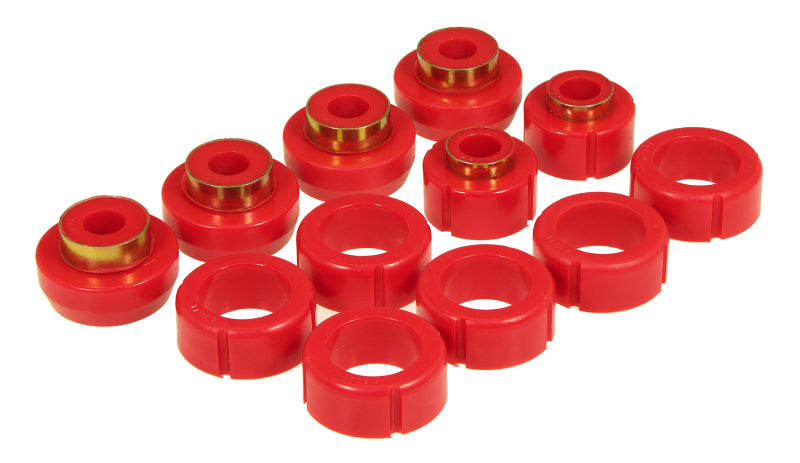 Prothane 87-97 Dodge Dakota 2wd Body Mount - Red Bushing Kits Prothane