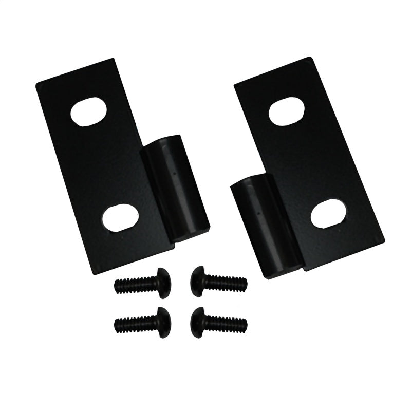 Rugged Ridge 76-06 Jeep CJ / Jeep Wrangler Black Lower Door Hinge Brackets Hardware Kits - Other Rugged Ridge
