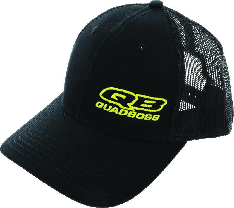 QuadBoss Hat Black Osfa Headwear QuadBoss
