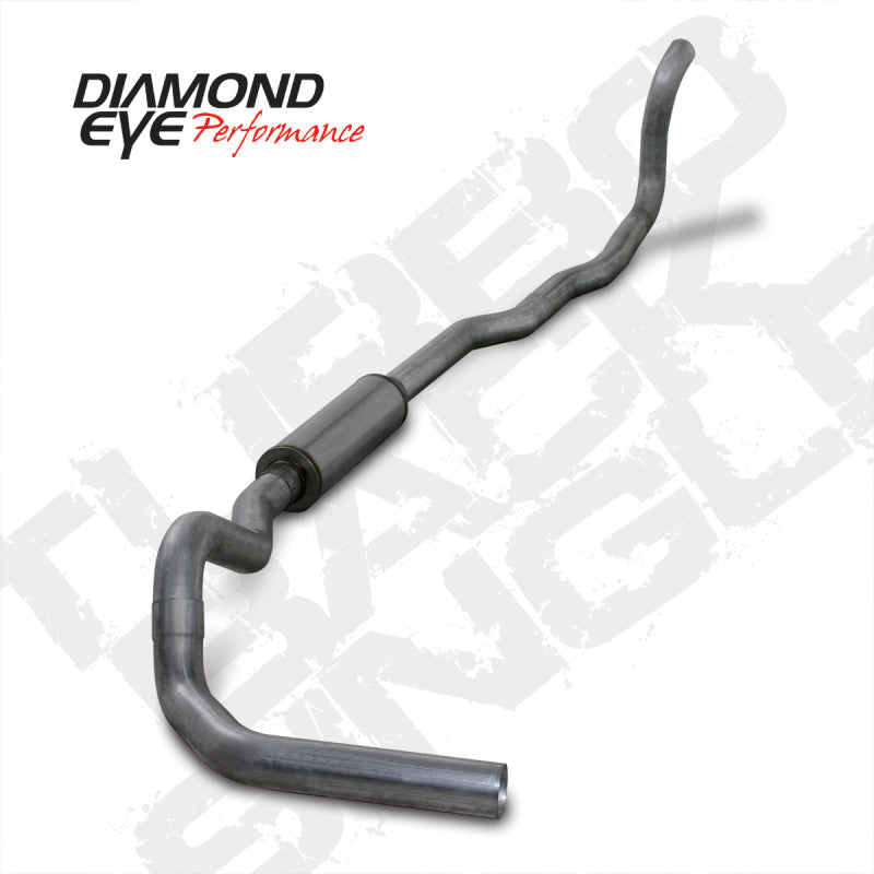 Diamond Eye KIT 4in TBSGL SS DDG4X4 89-93 Dodge 5.9L Cummins 2500/3500 Turbo Back Diamond Eye Performance