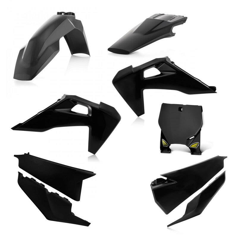 Cycra 19-22 Husqvarna FC250 5-pc Replica Body Kit - Black Plastics Cycra