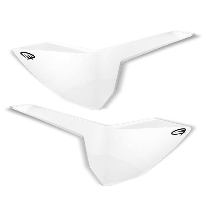 Cycra 16-19 Husqvarna FC/FX//TC/TE/TX Side Number Panels - White Plastics Cycra