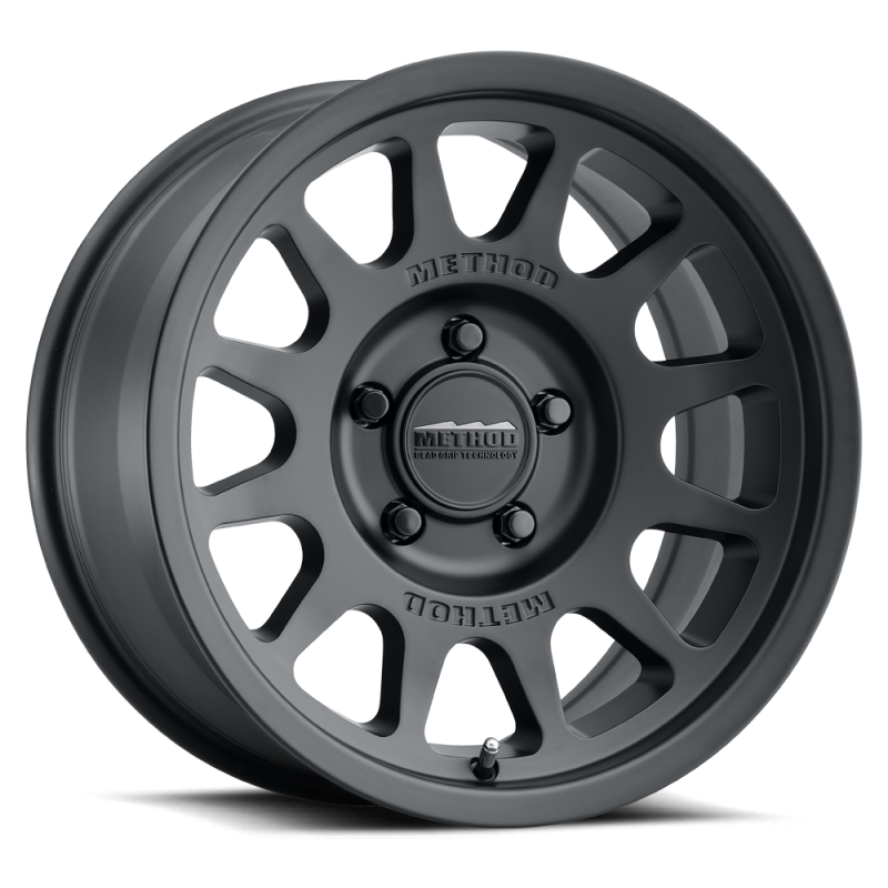 Method MR703 17x7.5 +50mm Offset 5x160 65mm CB Matte Black Wheel Wheels - Cast Method Wheels