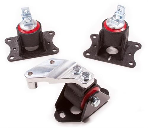 Innovative 04-08 Acura TSX K-Series Black Steel Mounts 75A Bushings Engine Mounts Innovative Mounts