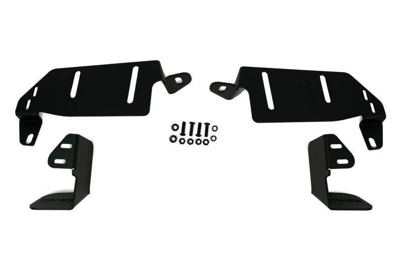 DV8 Offroad 21-22 Ford Bronco Factory Bumper Pocket Light Mount (Pair) 3in LED Pod Lights Light Mounts DV8 Offroad