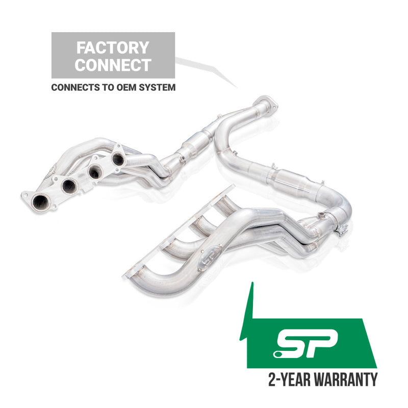 Stainless Works 21-25 Ford F150 5.0L Headers 1-7/8in Primaries High-Flow Cats Factory Conn. Headers & Manifolds Stainless Works