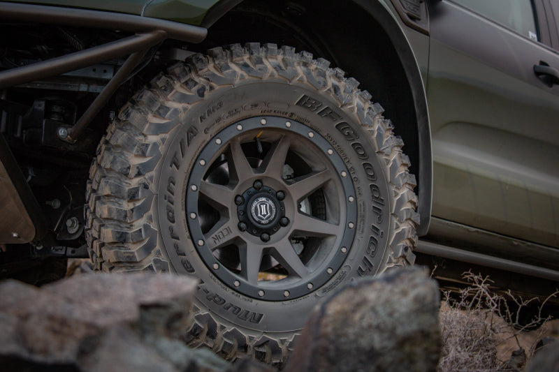 ICON Rebound 17x8.5 6x5.5 25mm Offset 5.75in BS 95.1mm Bore Bronze Wheel Wheels - Cast ICON