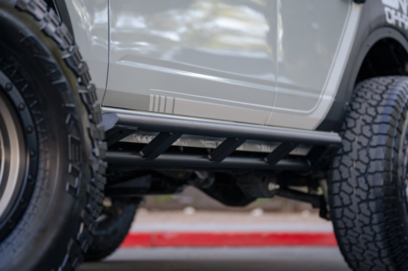 DV8 Offroad 21-22 Ford Bronco FS-15 Series Rock Sliders Body Armor & Rock Rails DV8 Offroad