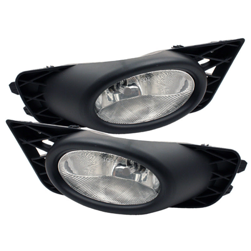 Spyder Honda Civic 09-11 4Dr OEM Fog Lights W/Switch- Clear FL-CL-HC09-4D-C Fog Lights SPYDER