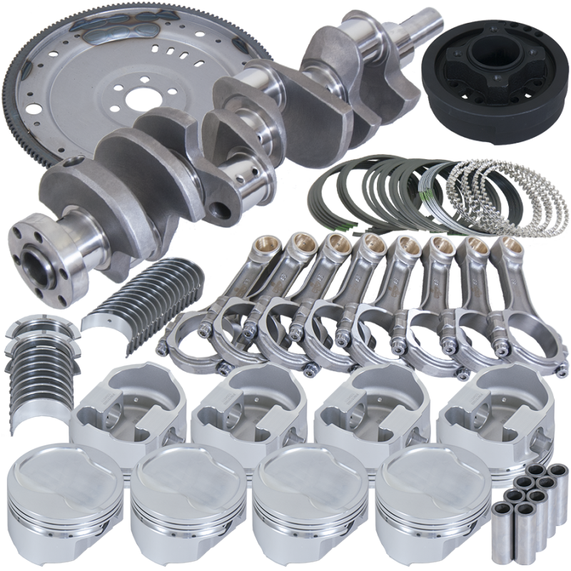 Eagle Ford 302 V-Rib Belt 157 Tooth Flexplate Balanced Rotating Assembly - 5.400in I-Beam +.040 Bore Rotating Assemblies Eagle