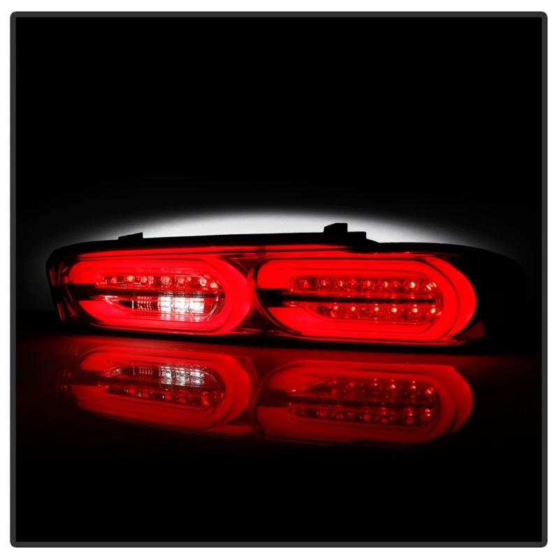 Spyder Chevy Camaro 16-18 Halogen LED Tail Lights Chrome ALT-YD-CCAM16HAL-SEQ-C Tail Lights SPYDER