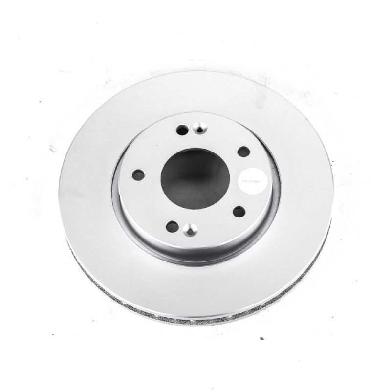 Power Stop 10-13 Kia Forte Front Evolution Geomet Coated Rotor Brake Rotors - OE - Cryo PowerStop