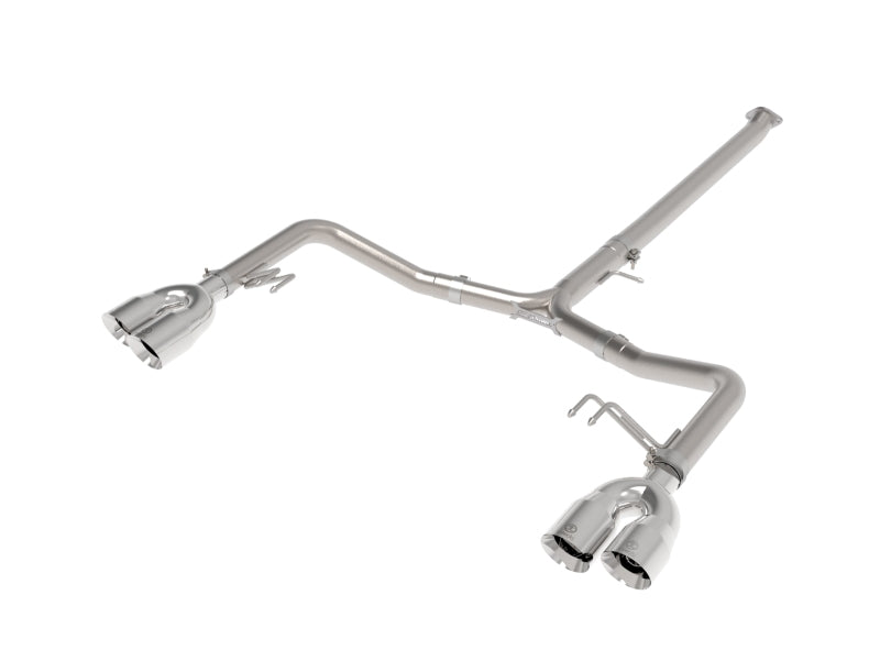 aFe Takeda 21-24 Kia K5 GT L4-2.5L (t) SS Axle-Back Exhaust System w/ Polished Tips Axle Back aFe