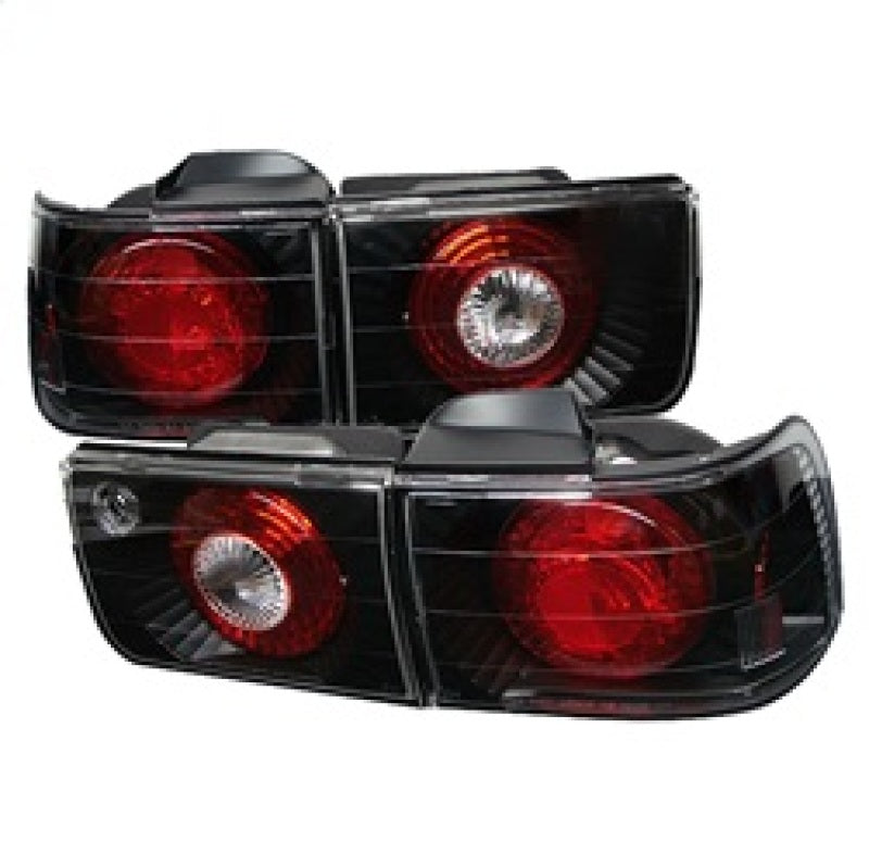 Spyder Honda Accord 92-93 4Dr Euro Style Tail Lights Black ALT-YD-HA92-4D-BK Tail Lights SPYDER