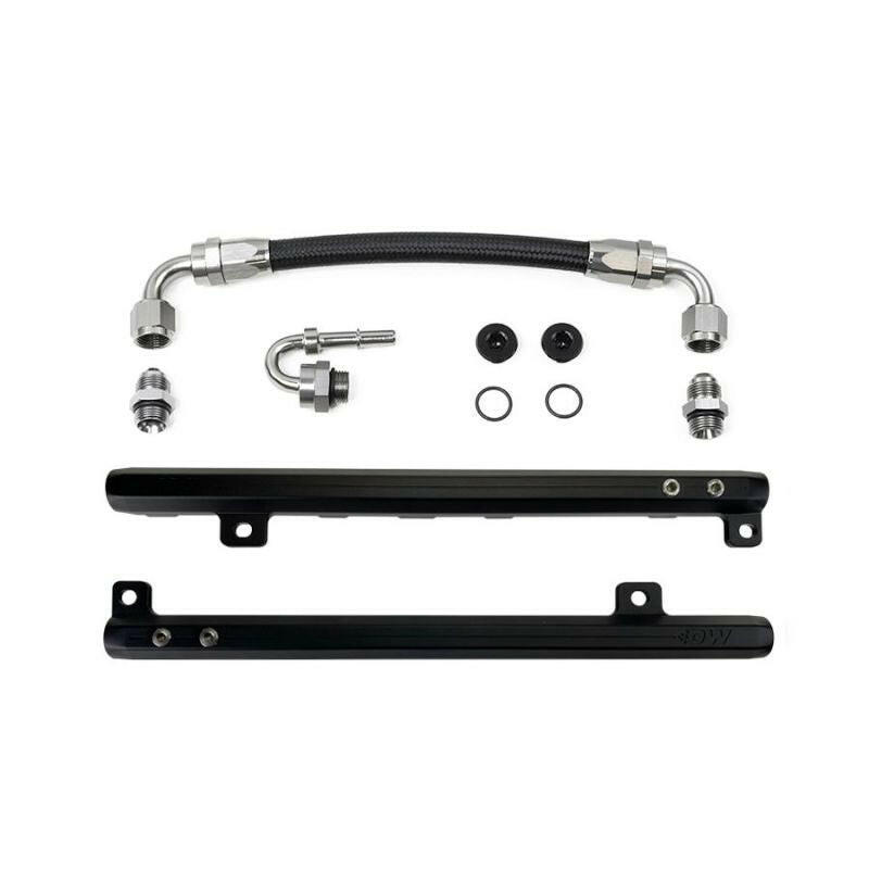 DeatschWerks Ford 4.6 3-Valve Fuel Rails with Crossover Fuel Rails DeatschWerks