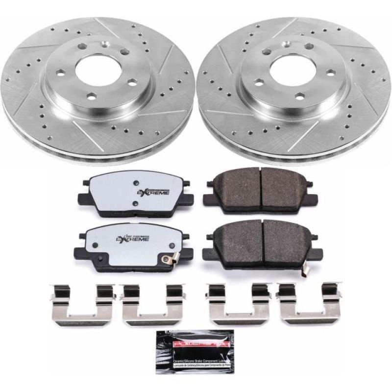 Power Stop 18-19 Buick LaCrosse Front Z36 Truck & Tow Brake Kit Brake Kits - Performance D&S PowerStop