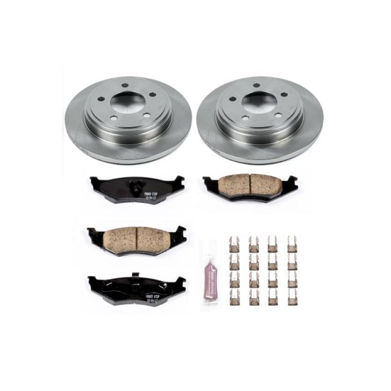 Power Stop 93-94 Chrysler Concorde Rear Autospecialty Brake Kit Brake Kits - OE PowerStop