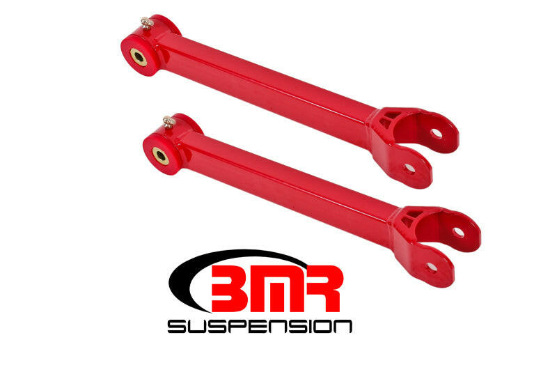 BMR 16-17 6th Gen Camaro Non-Adj. Lower Trailing Arms (Polyurethane) - Red Suspension Arms & Components BMR Suspension